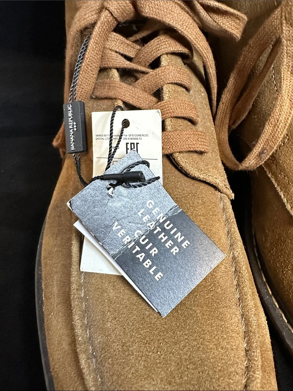 Banana Republic Factory Men's Suede - Lace-Up  Boot size 12